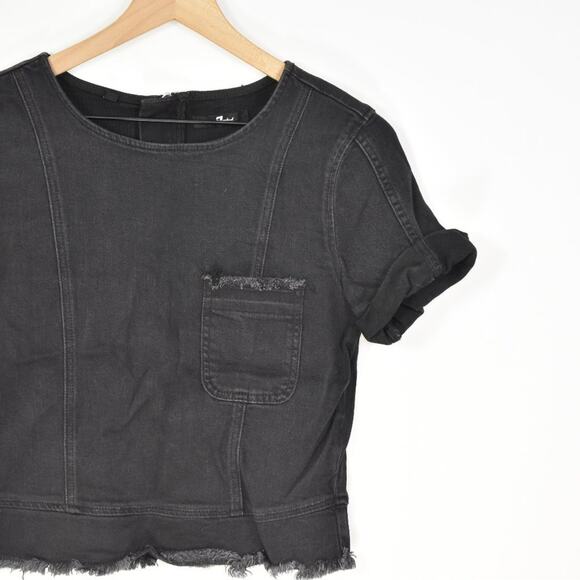 7 for all Mankind Denim Top, size XS - Picture 3 of 10